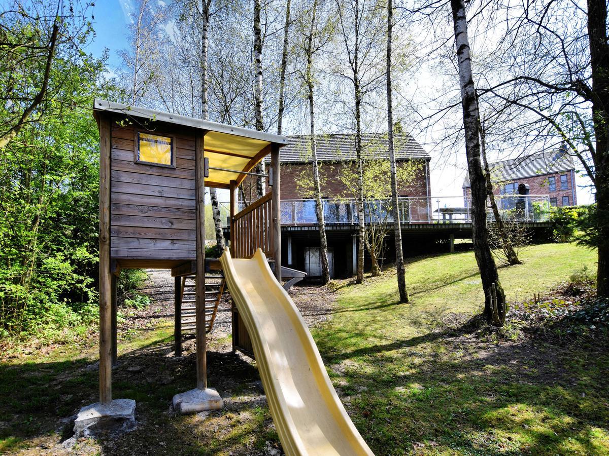 Charming Holiday Home In Durbuy With Sauna バルヴォー エクステリア 写真
